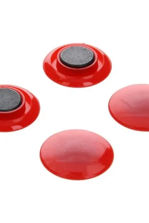 Op = Op Mack Bordmagneet Rood 4 stuks 30 mm